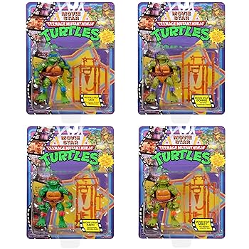 ミュータントタートルズ　TMNT movie star フィLOOSEセット Amazon.com: Teenage Mutant Ninja Turtles Micro Mutant TMNT